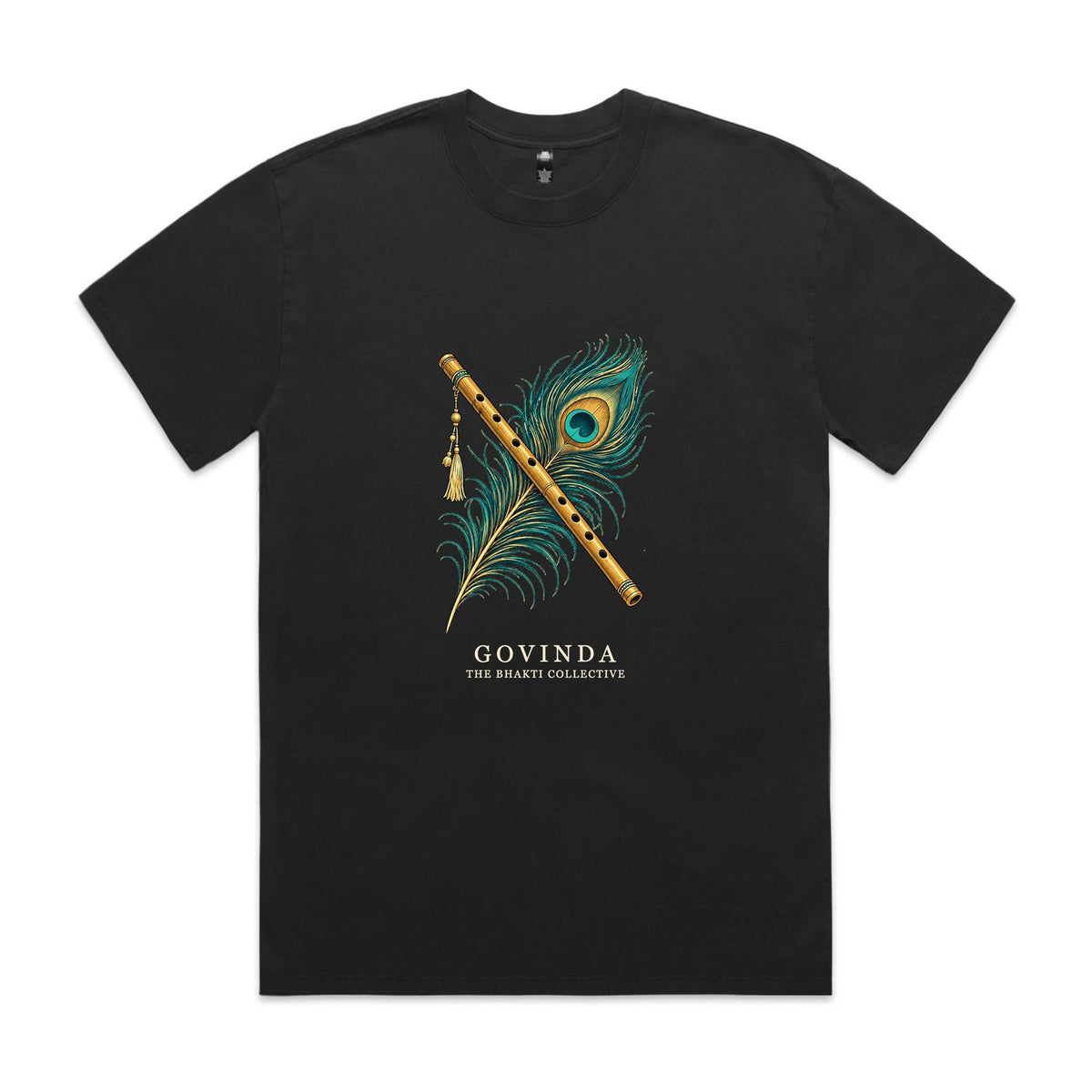 Govinda Melody Tee — Faded Black
