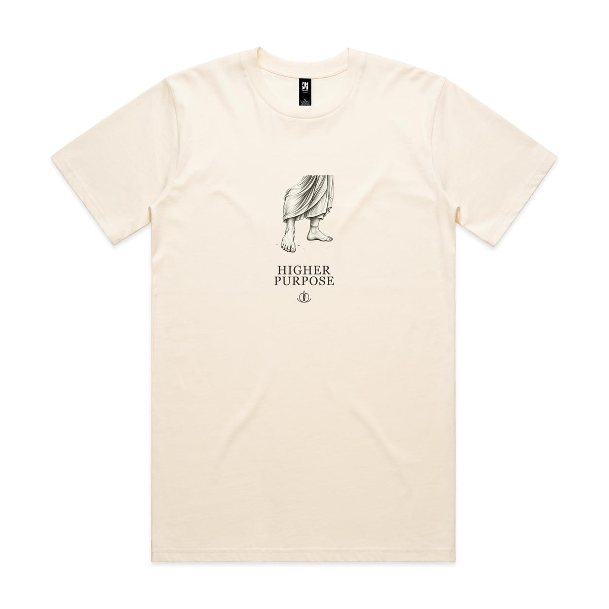Higher Purpose Tee — Ecru