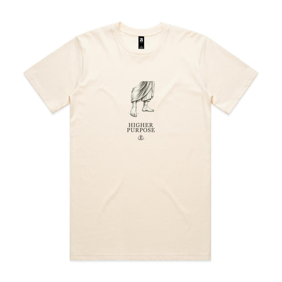 Higher Purpose Tee — Ecru