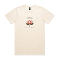 Krishna Consciousness Lotus Tee — Ecru