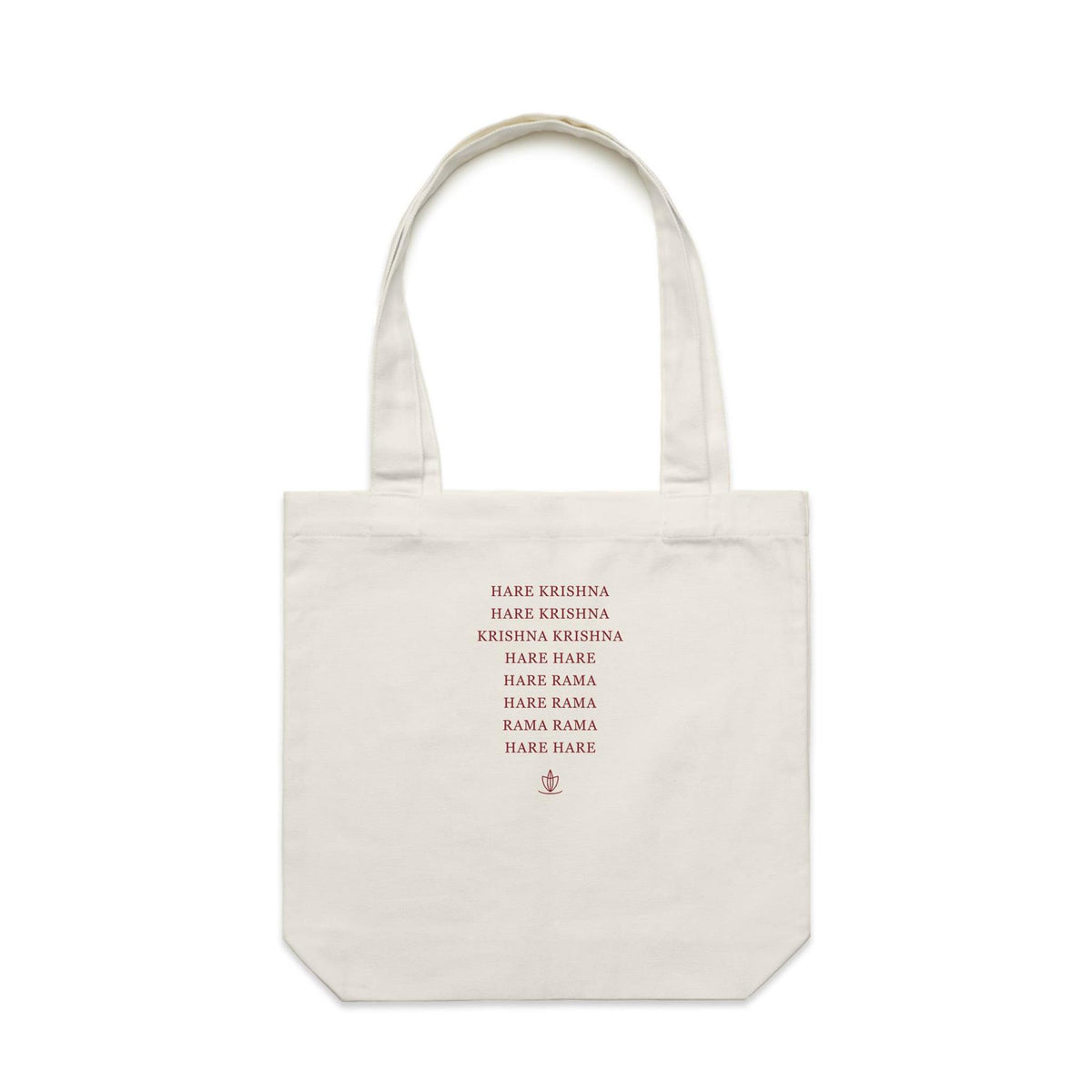 Hare Krishna Essential Tote — Cream