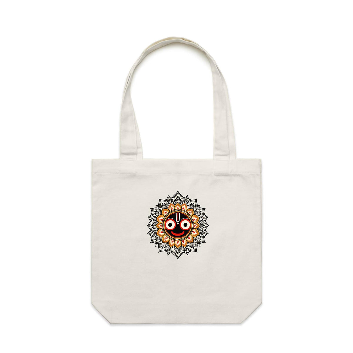 Jagannath Mandala Tote — Cream
