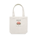 ISKCON Lotus Tote — Cream